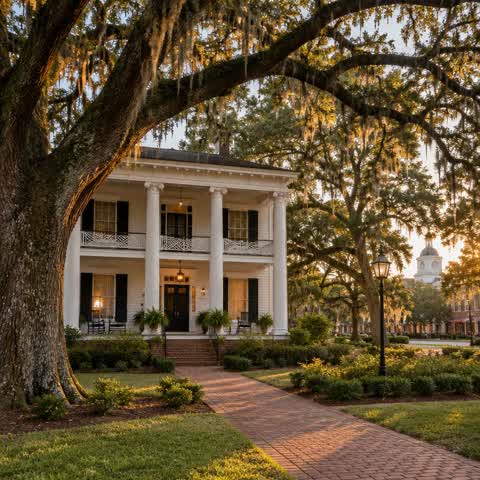 AI-generated home illustration for Oxford, Mississippi — not a verified local property