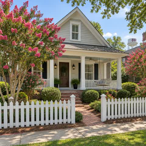 AI-generated home illustration for Starkville, Mississippi — not a verified local property
